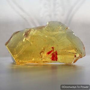 Solaris Monatomic Andara Crystal Glass with Rainbows 'Cosmic Compass'