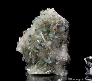 Ajoite Fine Quartz Crystal Specimen 'Museum Quality'