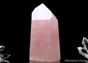 John of God Rose Quartz Master Dow Casa Crystal