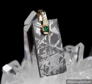 Light Language Meteorite Pendant