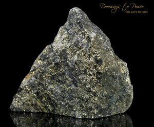 Healers Gold Crystal Altar Stone