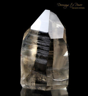 Golden Lemurian Quartz Crystal