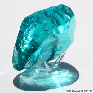 Cyan Angeles Monatomic Andara Crystal 'Celestial Messenger'