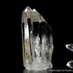 Lemurian Seed Quartz Record Keeper Crystal & Tantric Twin Starbrary