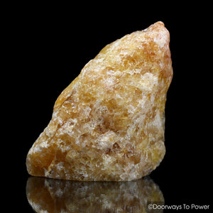 Himalaya Gold Azeztulite Quartz Crystal Altar Stone