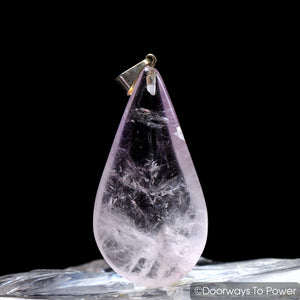 John of God Crystal Pendant