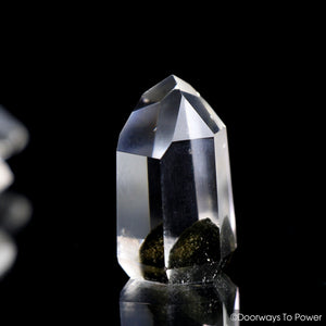 Rare Brookite in Natural Quartz Dow Crystal Point | Synergy 12 Crystal