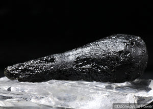 Tibetan Tektite Specimen & Synergy 12 Stone