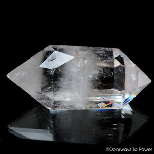 John of God Crystal Double Terminated Manifest Spirit Isis Casa Crystal