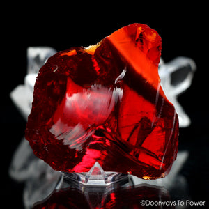 Lemurian Sunrise Andara Mt Shasta 'Galactic Dawn' Crystal “Temet Nosce”