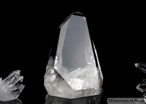 Lemurian Quartz Crystal Lightbrary 'Light Language' 9D Energy Gateway