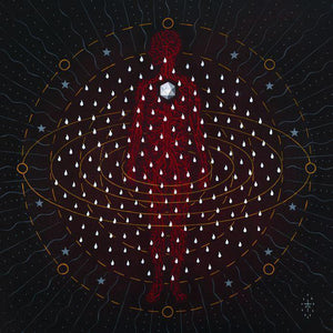 Raspberry Forte Veritas Monatomic Andara Crystal 'WISDOM'