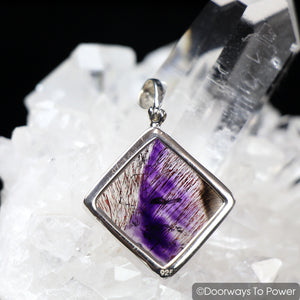 Melody Stone Super 7 Crystal Pendant .925 SS