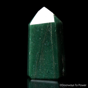 John of God Casa Crystal Green Aventurine & Pyrite