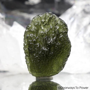 Moldavite Tektite Synergy 12 Stone