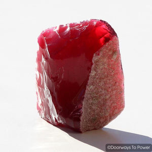 Raspberry Forte Veritas Monatomic Andara Crystal 'WISDOM' Rare