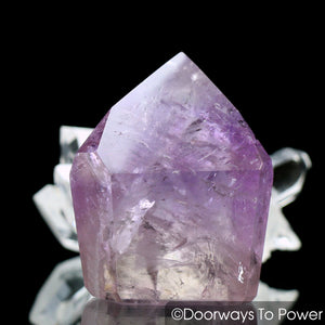 John of God Amethyst Quartz Casa Crystal & Temple Heart Dow