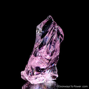 HGW Pink Monatomic Andara Crystal 'Heart of God Within'