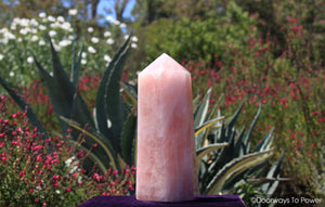 John of God Rose Quartz Generator Crystal "Manifest Spirit' 16 lbs