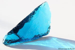 Electric Blue Atlantean Andara Crystal 'Pleiadian Emissaries of the Light'