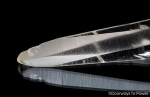 Lemurian Seed Bridge Inner Child Quartz Crystal Laser Wand 'Deep Penetrating Healing Energy'