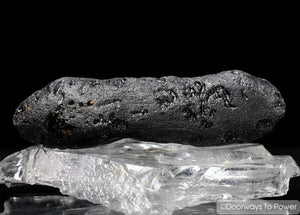 Tibetan Tektite Specimen & Synergy 12 Stone