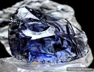 Sovereign Amethyst Lady Nellie Monatomic Andara Crystal w/ Record Keeper