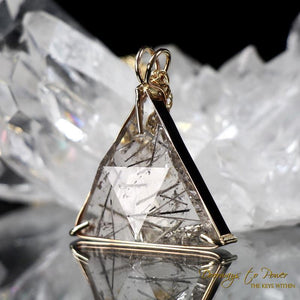 14k Gold Vogel Star of David Pendant