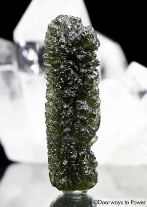 Large Museum Quality Moldavite Tektite Synergy 12 Stone