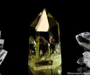 Citrine Isis Quartz Crystal Abundance Stone