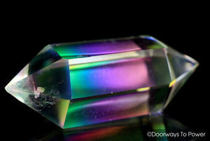Angel Aura Quartz DT Manifest Spirit Isis Crystal 'Angelic Healer'