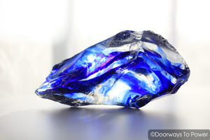 Tanzanite Fire & Elestial Starlight Monatomic Andara Crystal 'ARCTURIAN STAR-SHIP