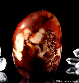 Carnelian Crystal Altar Stone 'Vitality & Energy'