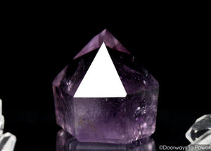 John of God Blessed Amethyst Quartz Channeling Casa Crystal