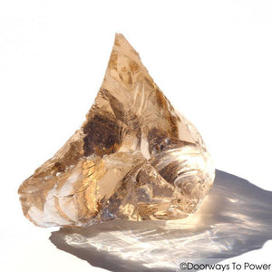 Pink Gold Monatomic Andara Crystal 'The Hathors & The Infinite'