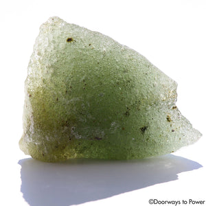 Tibetan Green Sea Foam Elder Andara Crystal 'Mahatmas Wisdom'