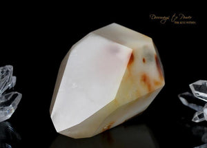 Angel Phantom Amphibole Quartz Crystal