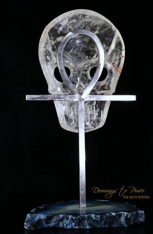 Egyptian Ankh ¥ Crystal Sculpture