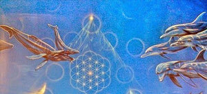 Electric Blue Atlantean Monatomic Andara Crystal 'Pleiadian Emissaries of the Light'