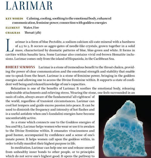 Larimar Metaphysical Properties Meanings