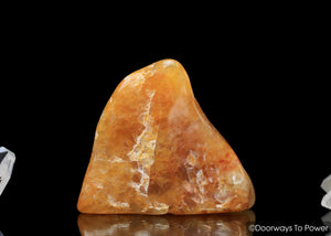 Himalaya Red Gold Azeztulite Crystal