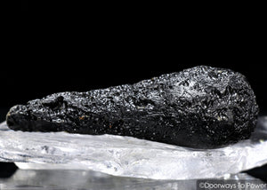 Tibetan Tektite Specimen & Synergy 12 Stone