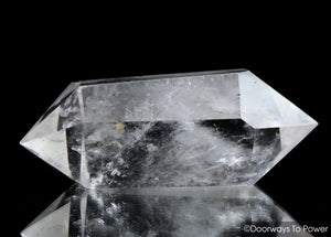 John of God Crystal Double Terminated Manifest Spirit Isis Casa Crystal