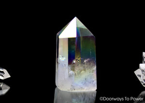 Angel Aura Quartz Generator Crystal Point
