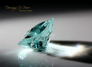 Aqua Serenity Andara Crystal 'Atlantean Hologram'