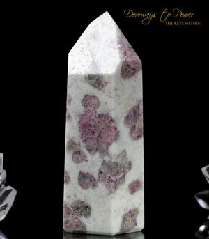 Pink Tourmaline Temple Heart Dow Crystal