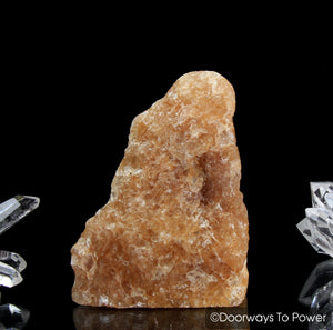 Himalaya Red Gold Azeztulite Manifestation Crystal Altar Stone