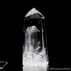 John of God Crystal Phantom Quartz Point & Shaman Dow