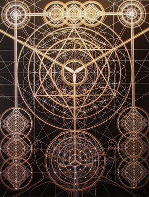 Golden Lemurian Seed Quartz Crystal Point