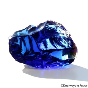 Tanzanite Fire Elestial Sapphire Monatomic Andara Crystal 'Lu·Mi·Nar·Y'